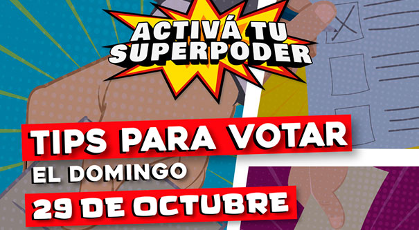Activá tu superpoder: Organizaciones se unen para promover la participación ciudadana en las próximas elecciones